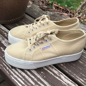 Superga Womens Platform Sneaker